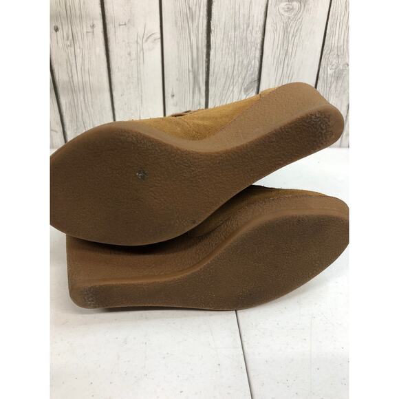 Antonio Melani Reynold Beige Wedge Booties Size 8.5 - Picture 6 of 6